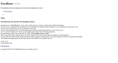 Desktop Screenshot of freedirectory.freehostsfinder.com
